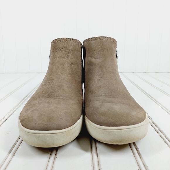 Naturalizer Womens Miranda Tan Brown Leather High Top Sneakers I967 - Picture 3 of 12